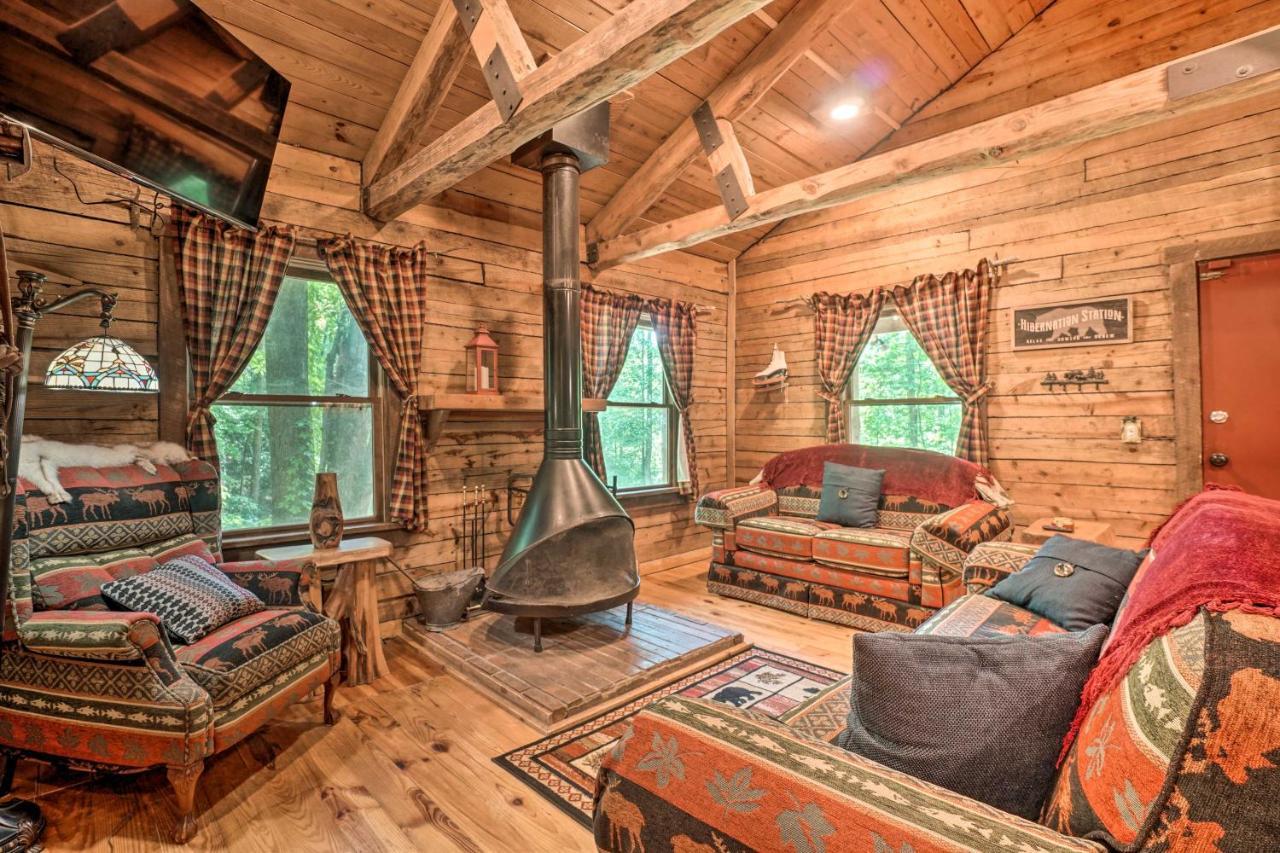 North Georgia Mtn Escape With Hot Tub And Games! Villa Sautee Nacoochee Bagian luar foto