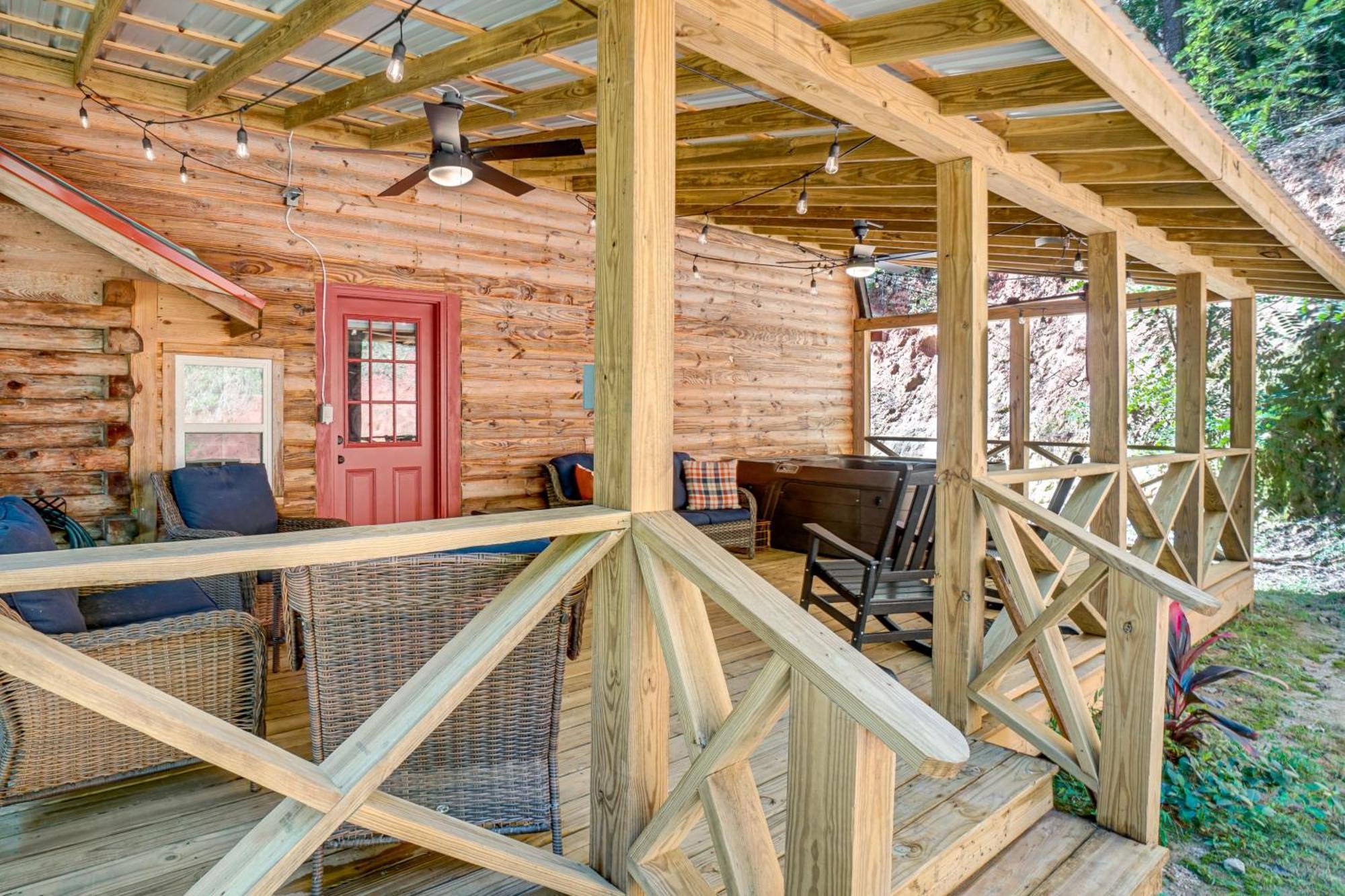 North Georgia Mtn Escape With Hot Tub And Games! Villa Sautee Nacoochee Bagian luar foto
