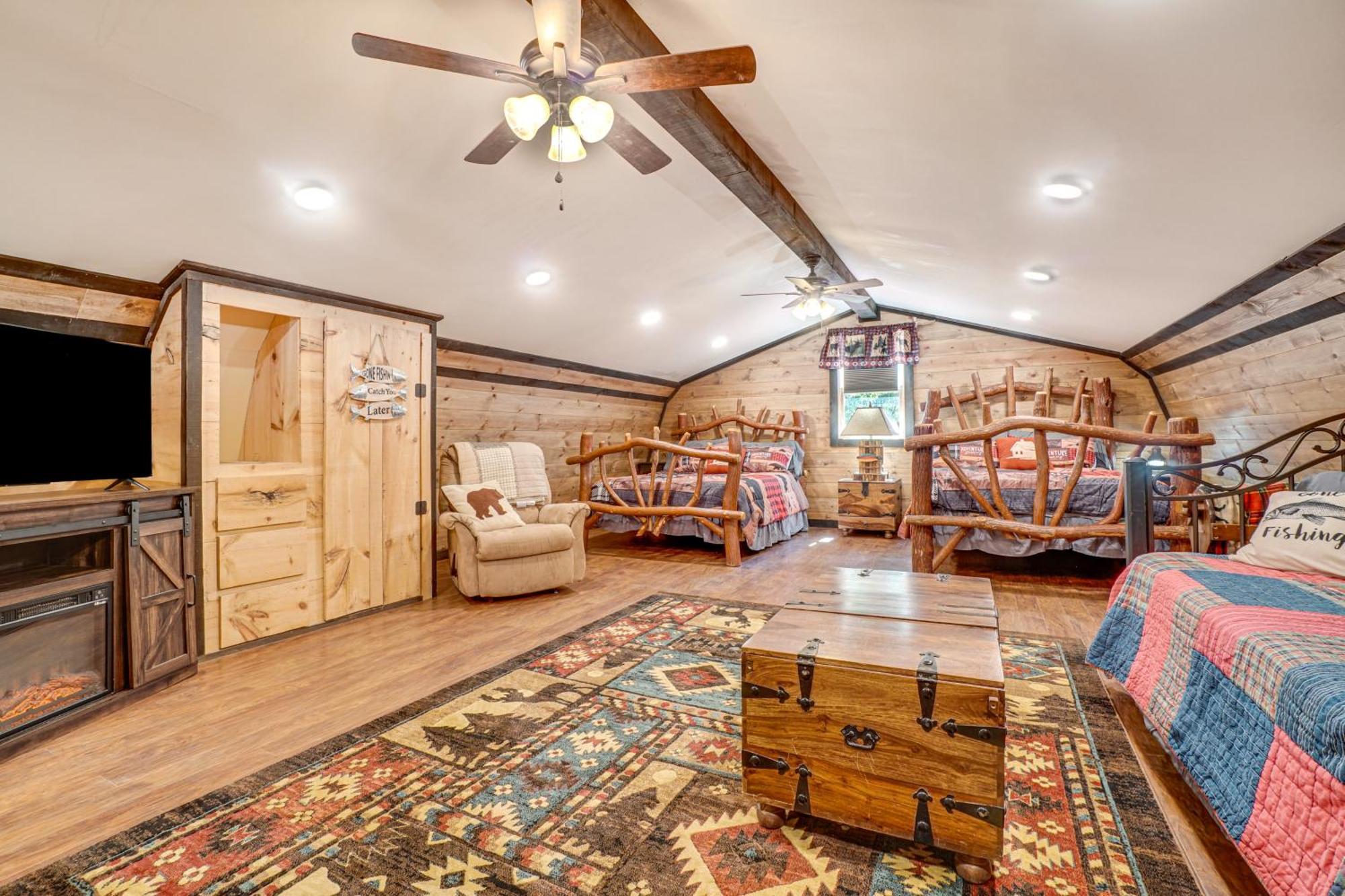 North Georgia Mtn Escape With Hot Tub And Games! Villa Sautee Nacoochee Bagian luar foto